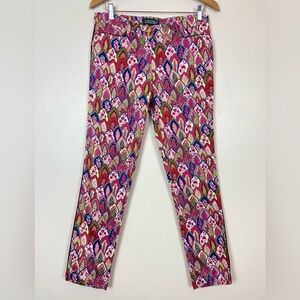 Colorful Straight Leg Women's Pants